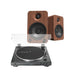 Kanto Audio YU6 & LP60X Fully Automatic Turntable with Active Bluetooth Bookshelf Speakers Turntable Bundles kanto STANDARD + BLUETOOTH WALNUT 