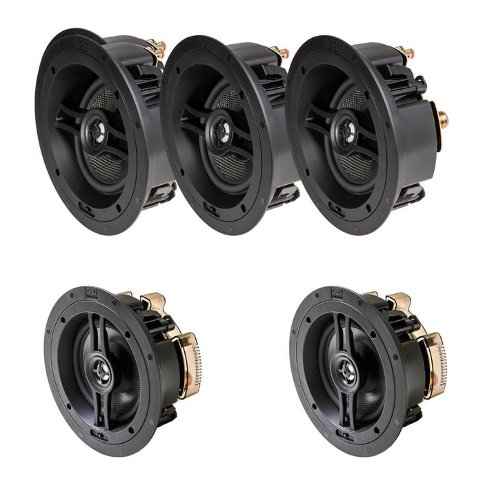 OSD Audio 3 x R83A + 2 x R83 5.0 Surround Sound Speaker Bundle Surround Sound Speaker Packages OSD Audio 