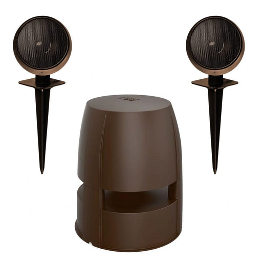 OSD Audio BOM4.1.2 120W Bluetooth Outdoor Subwoofer + LS3 Outdoor Speakers Outdoor Speaker Systems OSD Audio One Pair 