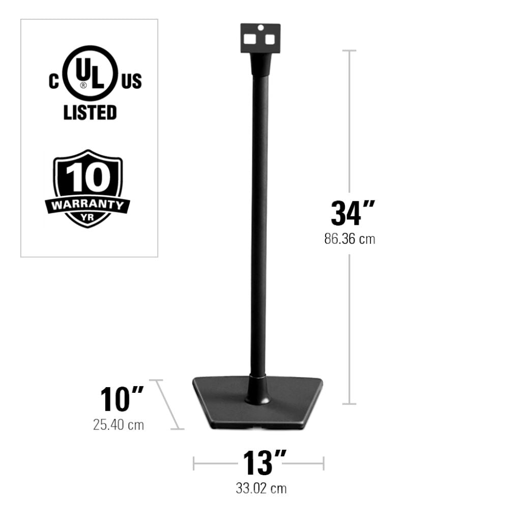 Sonos one hot sale dimensions cm