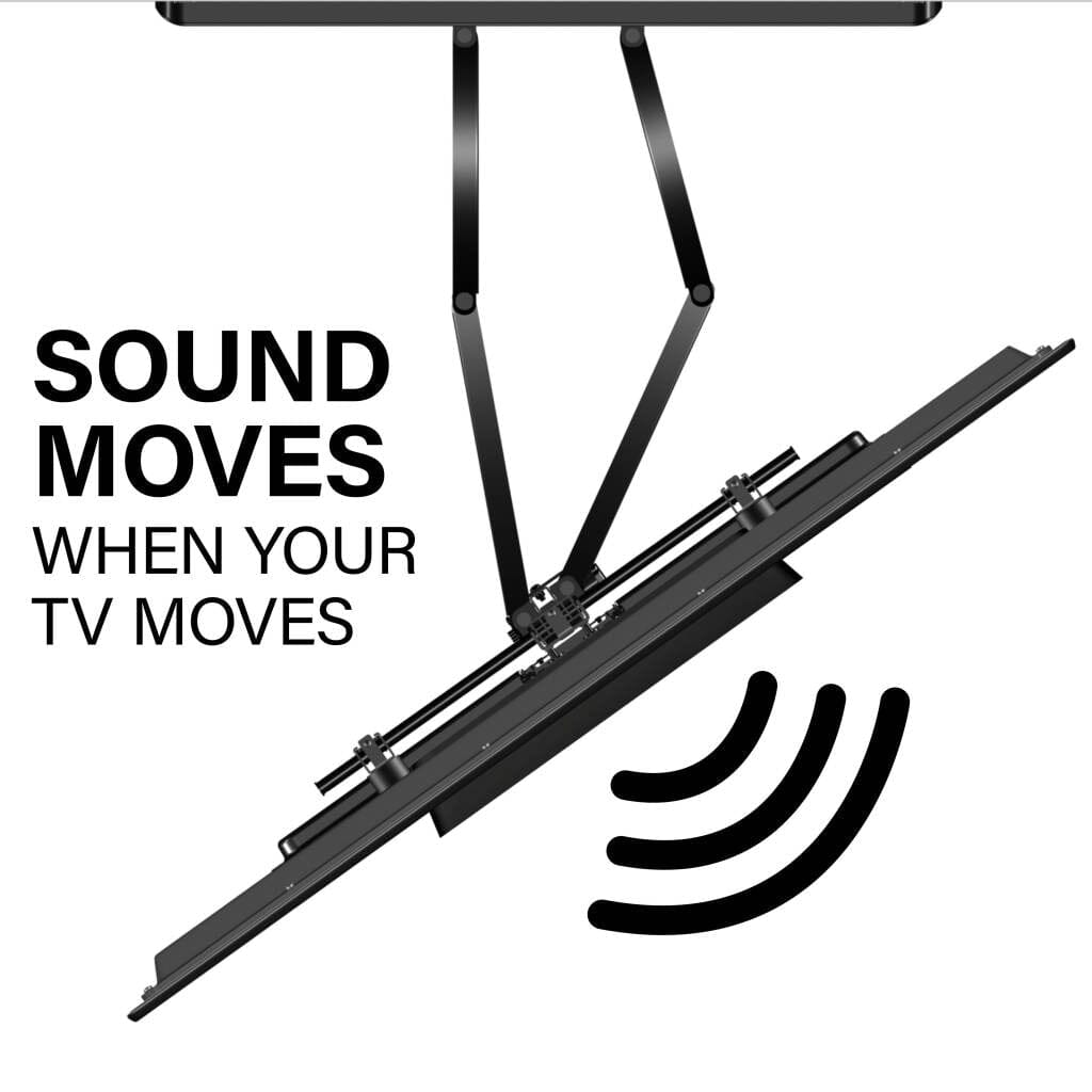 SANUS WSSAFM1-B2 Soundbar Mount Designed for Sonos Ray Speaker Brackets & Stands Sanus 