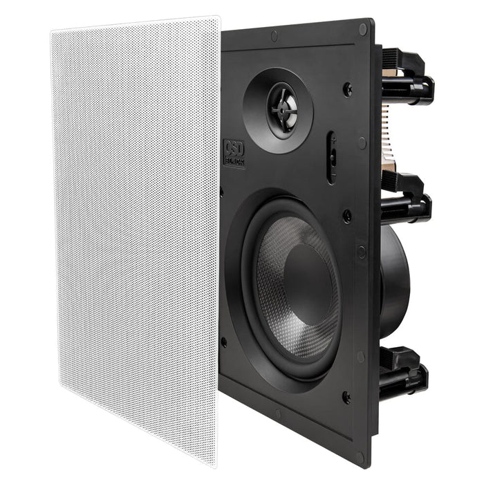 WiiM AMP + OSD Audio T63 In Wall Speakers (Pair) In Wall Speaker Systems OSD Audio 