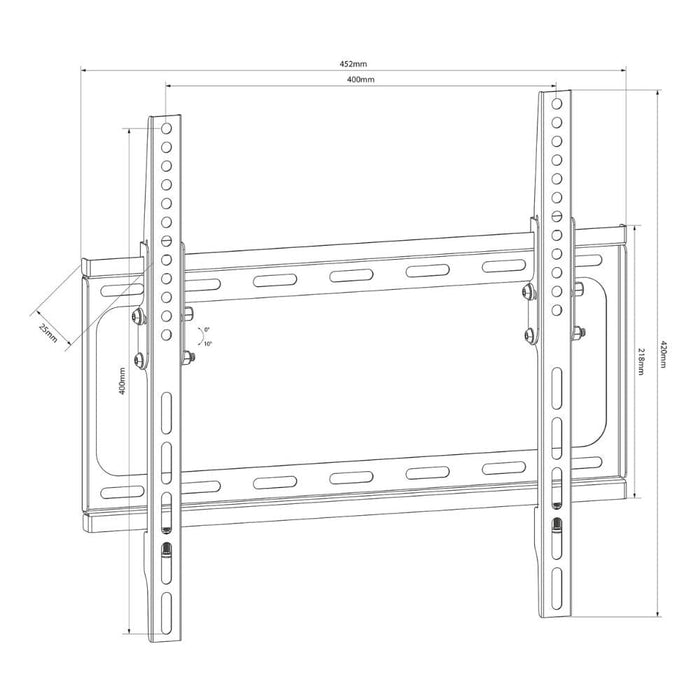 AV Link Tilting TV Wall Bracket 26" - 50" TV Brackets AV Link 