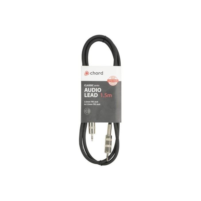 Chord S3J150 Classic Audio Lead 3.5Mm Jack - 3.5Mm Jack 1.5M Interconnects Chord 