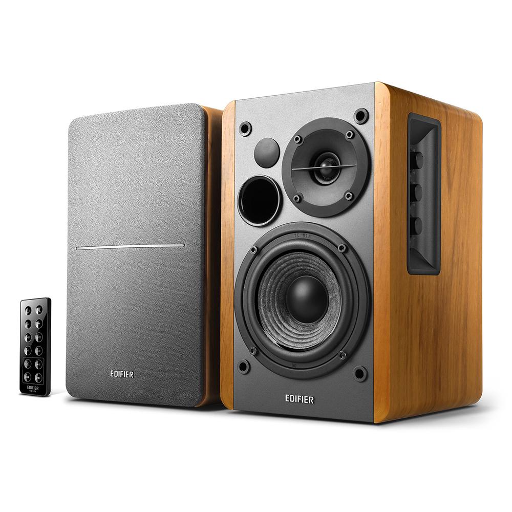 Edifier R1280DB Studio Active Bookshelf Speakers with RCA, Optical & Bluetooth Active Speakers Edifier Wood 