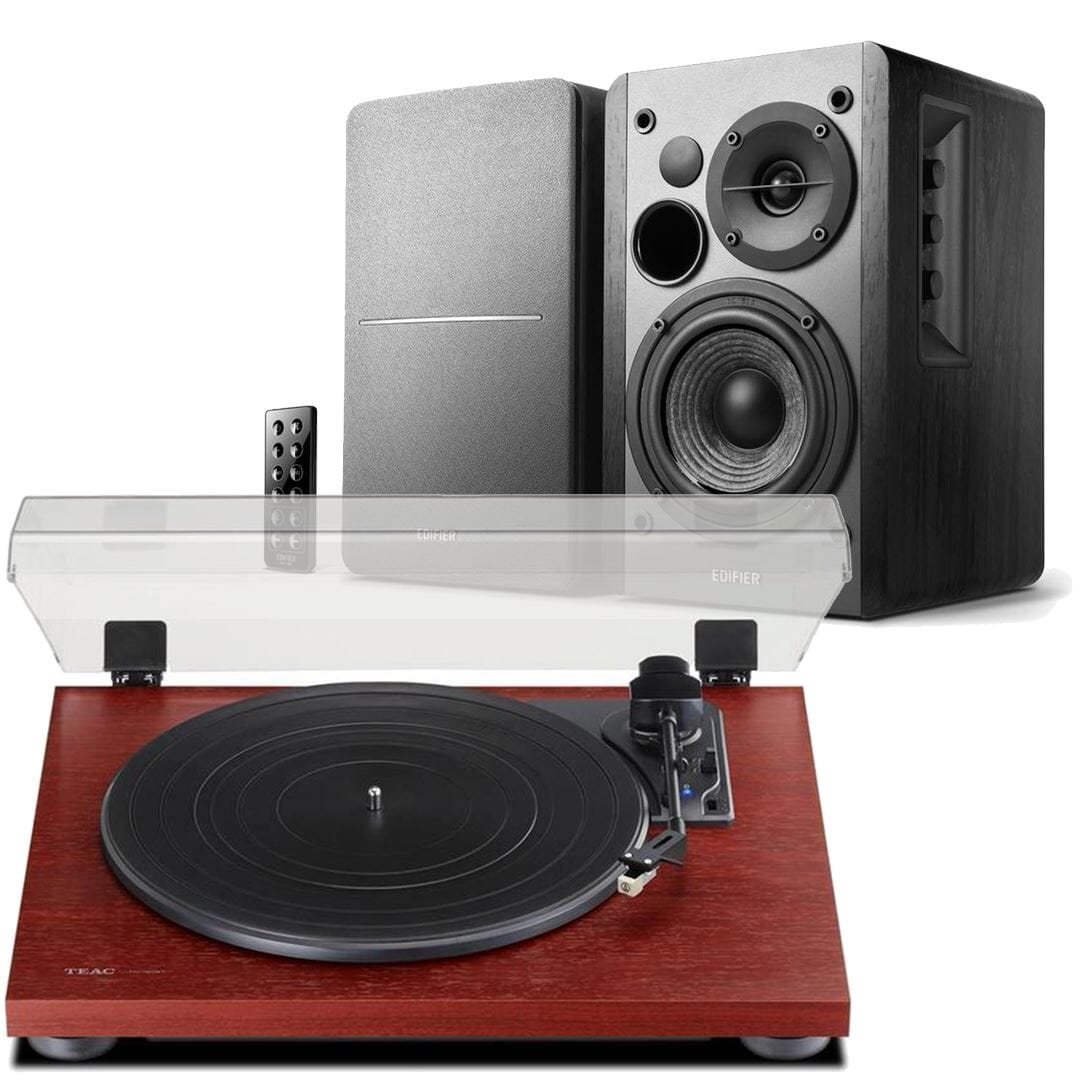 Edifier r1280db hot sale turntable