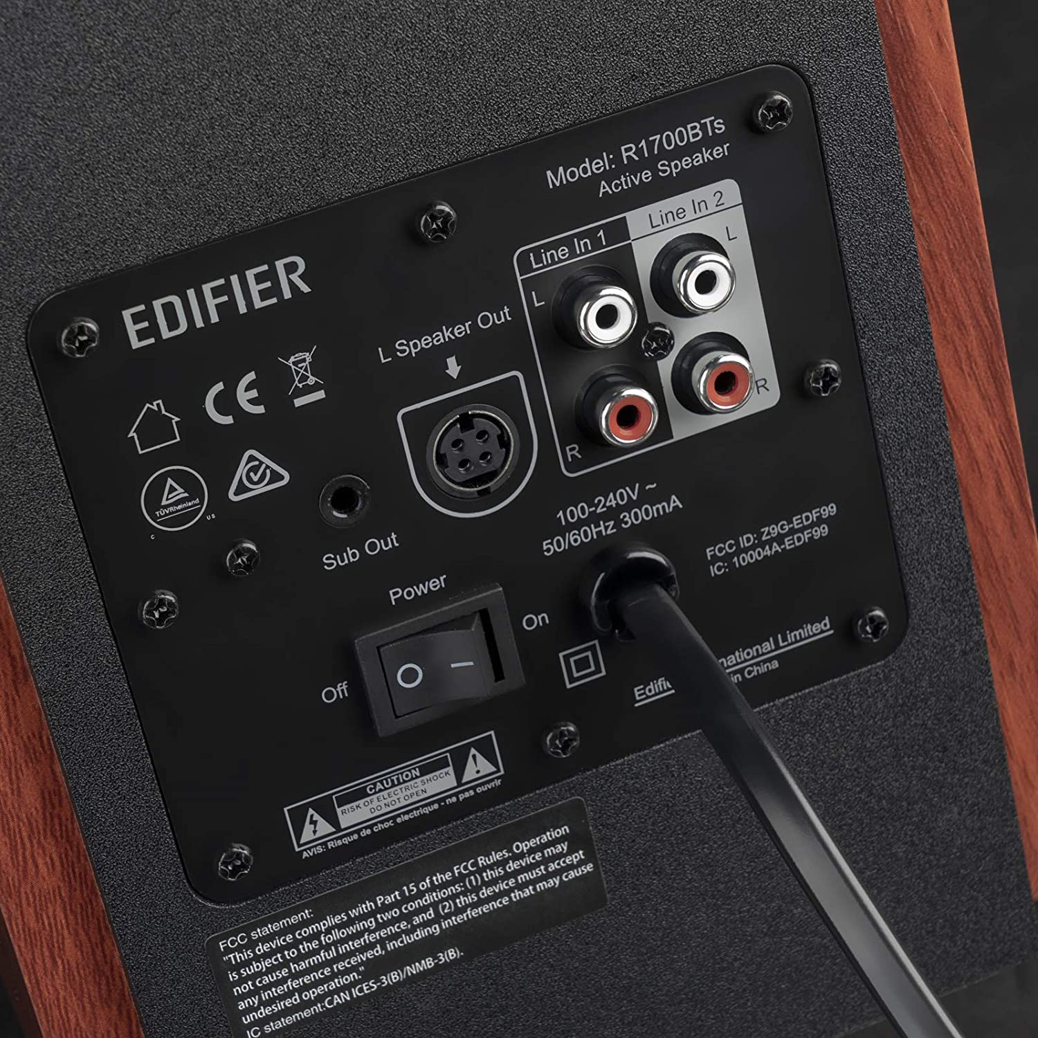 Edifier R1700BTs Active Bookshelf Speakers with Bluetooth 5.0, Sub Out &  Soundfield Spacializer